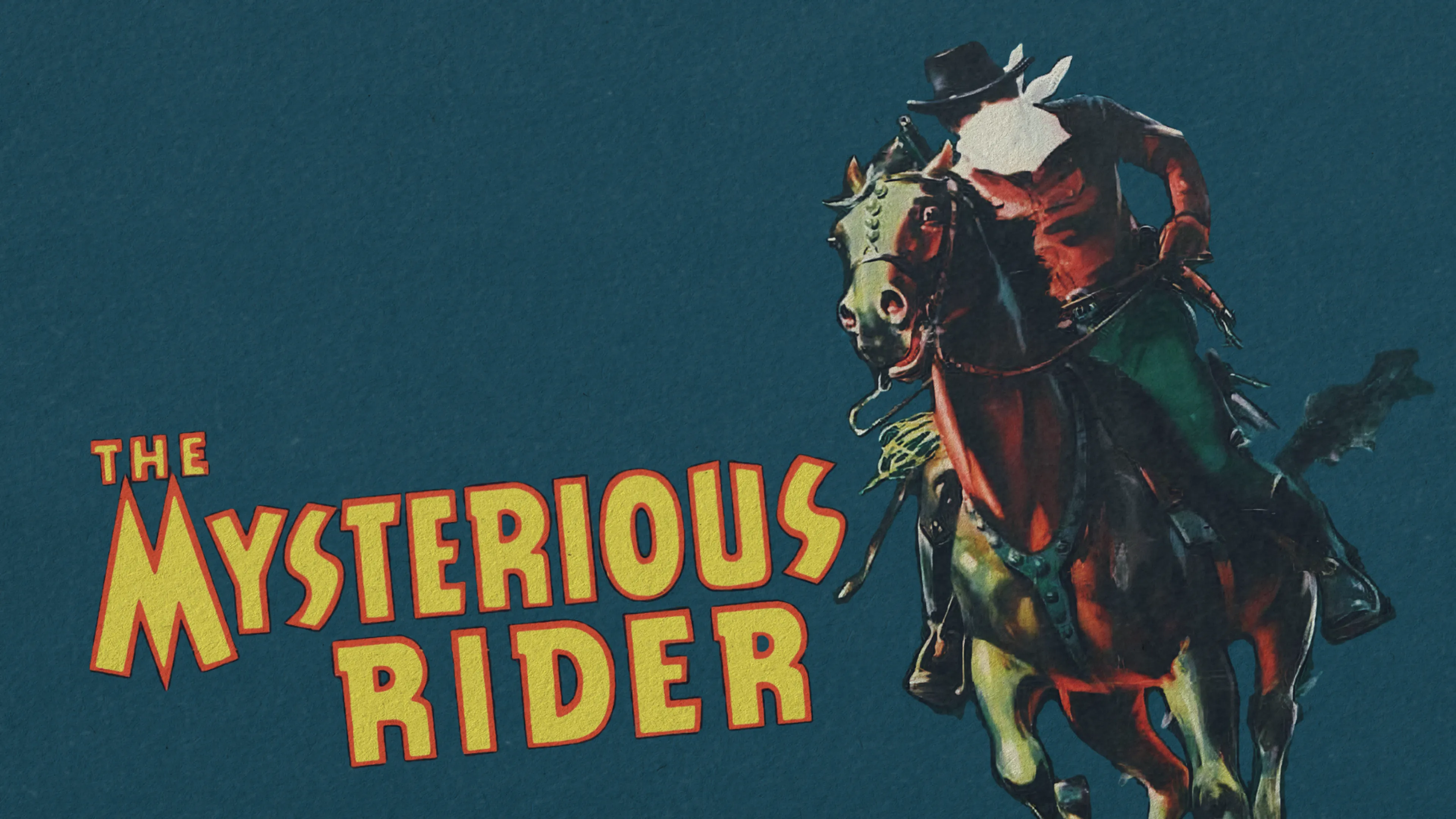The Mysterious Rider poster